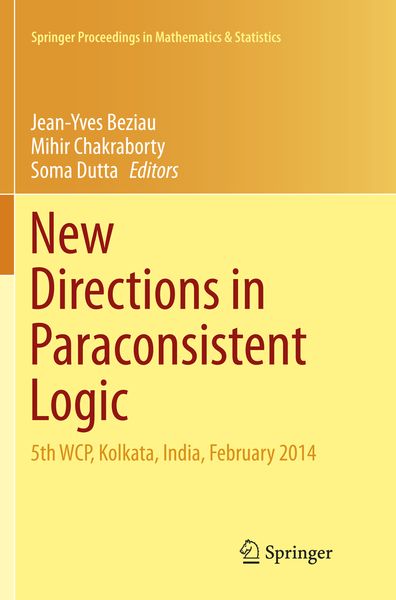 Produktbild: New Directions in Paraconsistent Logic