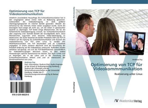 Produktbild: Optimierung von TCP f&uuml;r Videokommmunikation