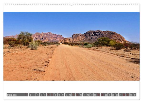 Produktbild: Namibia - Landschaft und Panorama (hochwertiger Premium Wandkalender 2026 DIN A2 quer), Kunstdruck in Hochglanz