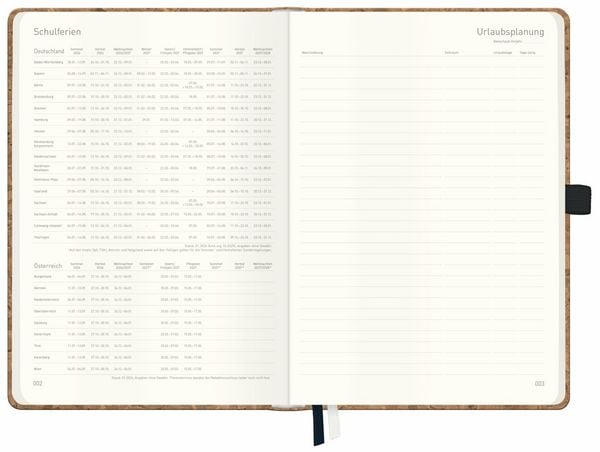 Produktbild: Wochen-Notiz-Timer Classic 26/27 A5 17 Monate [Fine Flowers Salbei]