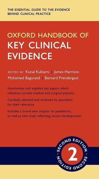 Produktbild: Oxford Handbook of Key Clinical Evidence