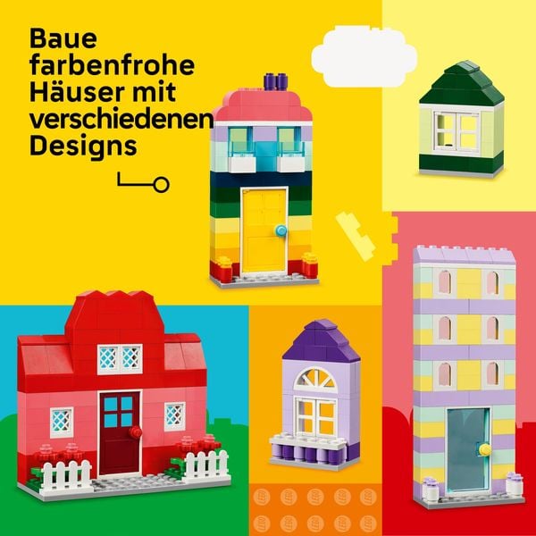 Produktbild: LEGO Classic 11035 Kreative Häuser, Bausteine-Set mit Zubehör ab 4