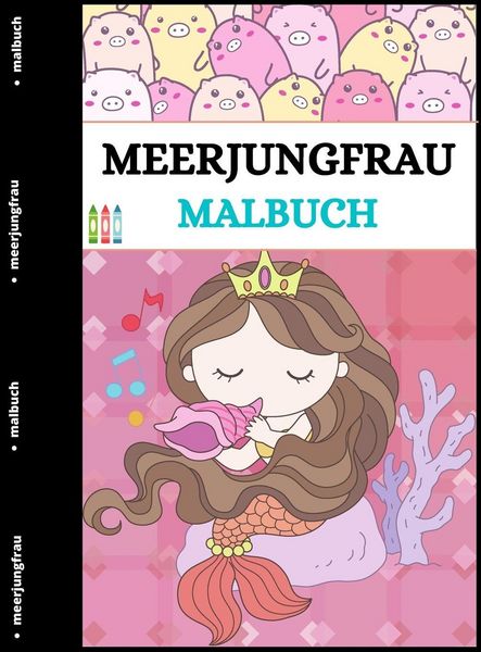Produktbild: Meerjungfrau Malbuch