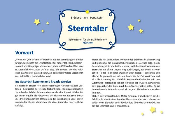 Produktbild: Sterntaler. Erz&auml;hlschienen-Figurenset