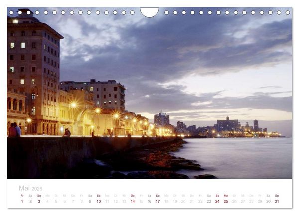 Produktbild: Cuba (Wandkalender 2026 DIN A4 quer), CALVENDO Monatskalender