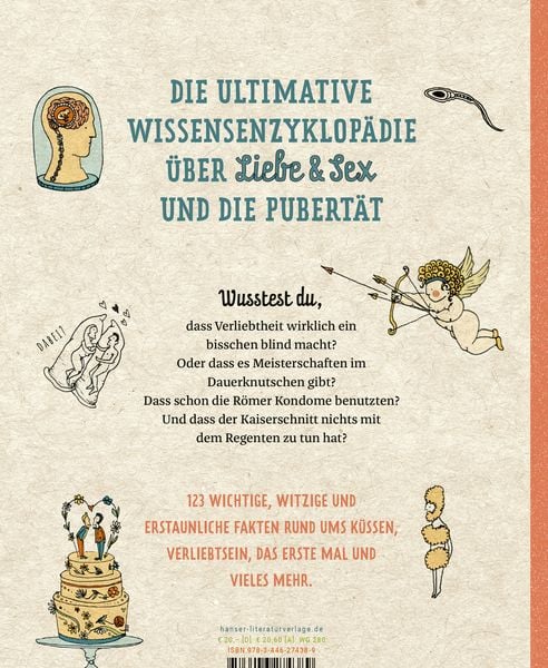 Produktbild: 123 superschlaue Dinge, die du &uuml;ber Liebe & Sex wissen musst