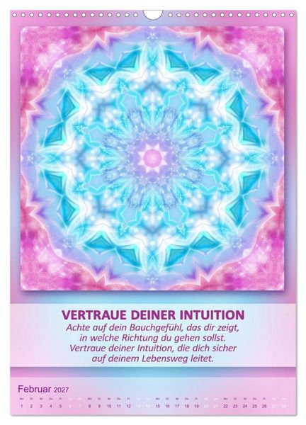 Produktbild: Light Energy Mandalas - Kalender - Vol. 2 (Wandkalender 2027 DIN A3 hoch), CALVENDO Monatskalender