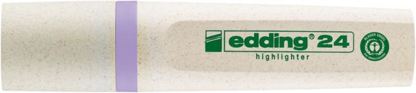 Produktbild: Edding Textmarker e-24 EcoLine pastellviolett