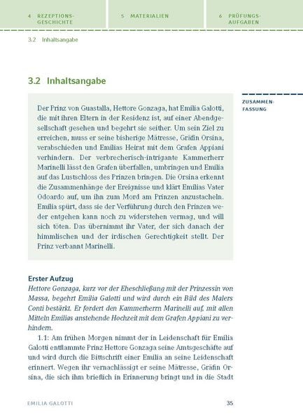 Produktbild: Emilia Galotti von Gotthold Ephraim Lessing