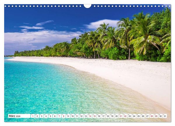 Produktbild: Reif f&uuml;r die S&uuml;dsee. Reise von Fidschi bis Bora Bora (Wandkalender 2026 DIN A3 quer), CALVENDO Monatskalender