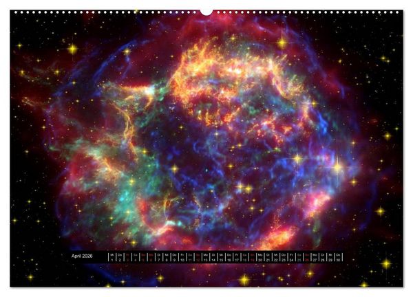 Produktbild: Planetarischer Nebel (Wandkalender 2026 DIN A2 quer), CALVENDO Monatskalender