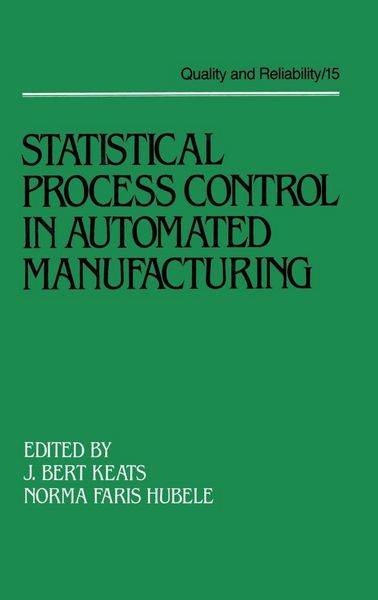 Produktbild: Statistical Process Control in Automated Manufacturing