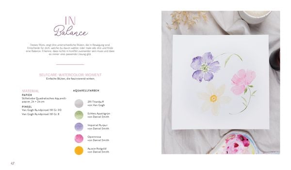 Produktbild: Selfcare Watercolor &ndash; Kreative Momente f&uuml;r mich
