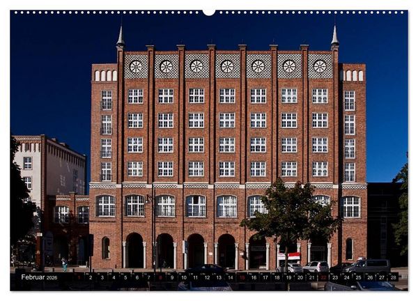 Produktbild: Ostseeperle Rostock (Wandkalender 2026 DIN A2 quer), CALVENDO Monatskalender