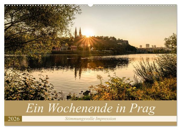 Produktbild: Ein Wochenende in Prag (Wandkalender 2026 DIN A2 quer), CALVENDO Monatskalender