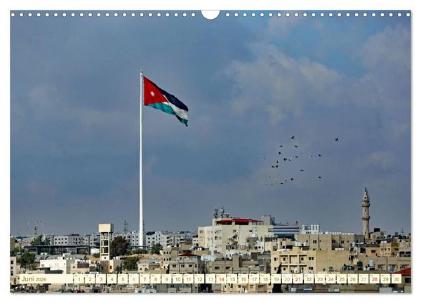 Produktbild: Urlaub in JORDANIEN (Wandkalender 2026 DIN A3 quer), CALVENDO Monatskalender
