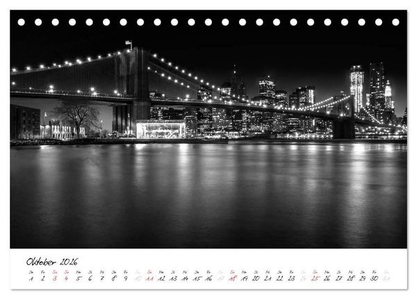 Produktbild: New York &ndash; The Big Apple (Tischkalender 2026 DIN A5 quer), CALVENDO Monatskalender