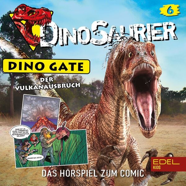 Produktbild: Folge 6: Der Vulkanausbruch (Das Hörspiel zum Comic)