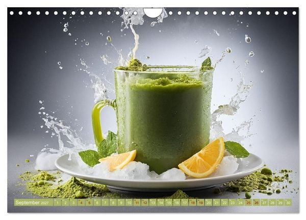Produktbild: Lifestyle Matcha - Hot und Cool (Wandkalender 2027 DIN A4 quer), CALVENDO Monatskalender