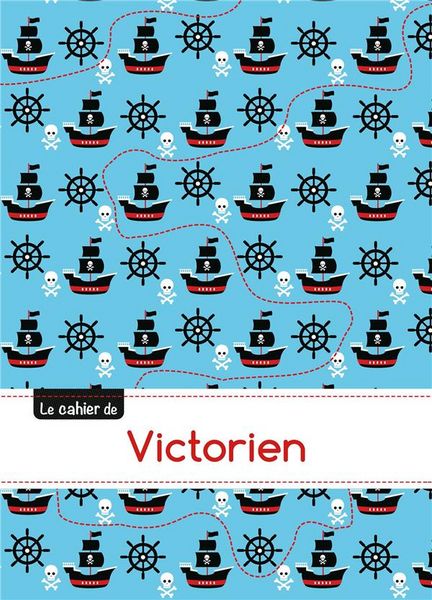Produktbild: Cahier victorien blanc,96p,a5