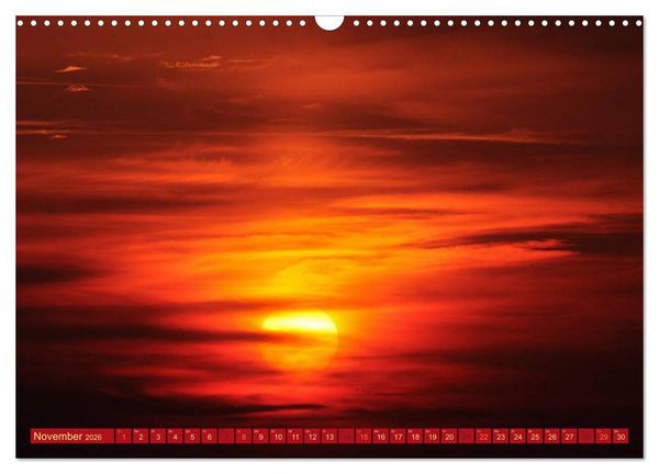 Produktbild: Die Sonne - 2026 (Wandkalender 2026 DIN A3 quer), CALVENDO Monatskalender