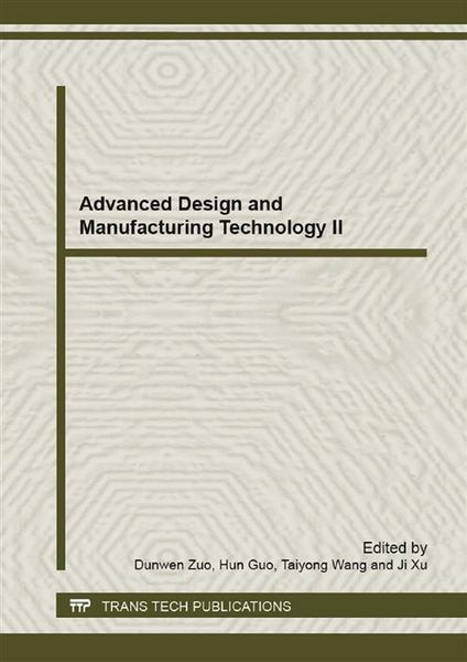 Produktbild: Advanced Design and Manufacturing Technology II