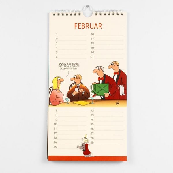 Produktbild: Uli Stein Geburtstagskalender 2027: Wandkalender