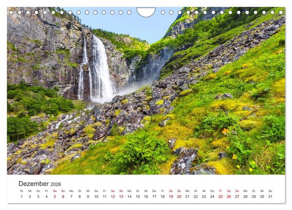 Produktbild: Norwegen - Landschaften und Fjorde im westlichen Norwegen (Wandkalender 2026 DIN A4 quer), CALVENDO Monatskalender