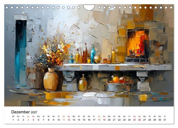 Produktbild: K&uuml;chen Poesie (Wandkalender 2027 DIN A4 quer), CALVENDO Monatskalender