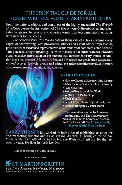 Produktbild: The Screenwriter's Handbook
