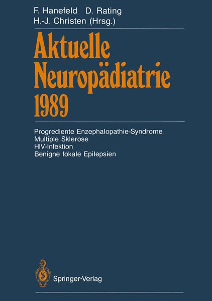 Aktuelle Neuropädiatrie 1989, Taschenbuch von , Springer Berlin, 9783642934124