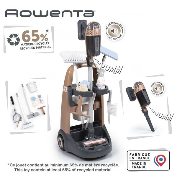 Produktbild: Smoby Rowenta Reinigungstrolley