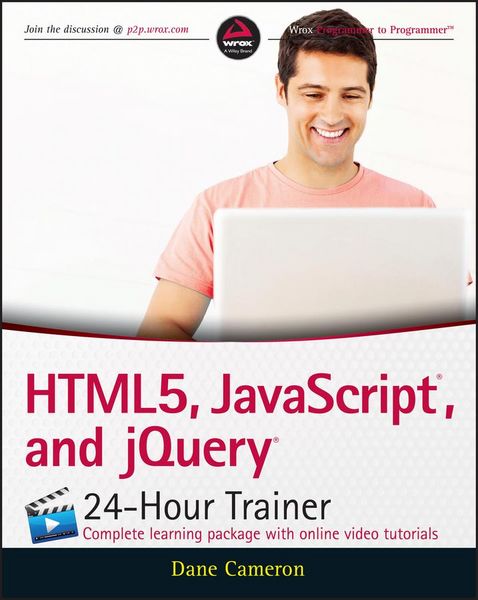Produktbild: Html5, Javascript, and jQuery 24-Hour Trainer