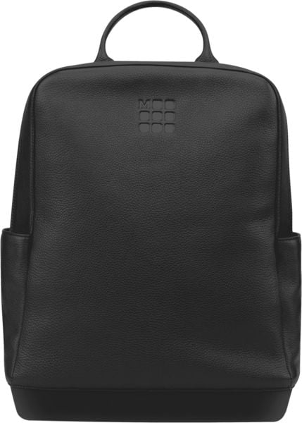Produktbild: Moleskine klassischer Lederrucksack Schwarz