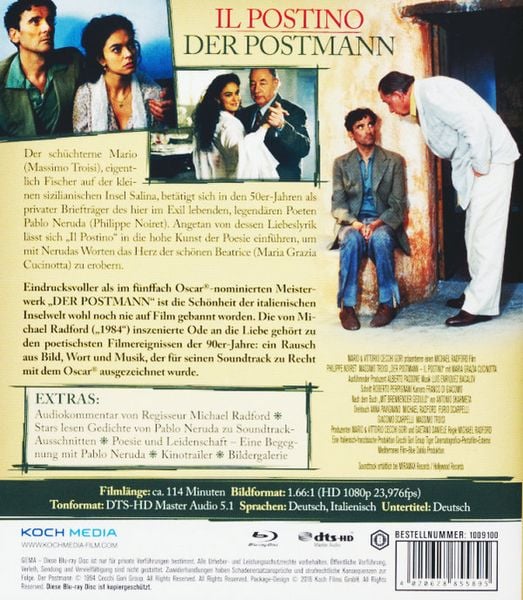 Produktbild: Der Postmann - Il Postino [SE]