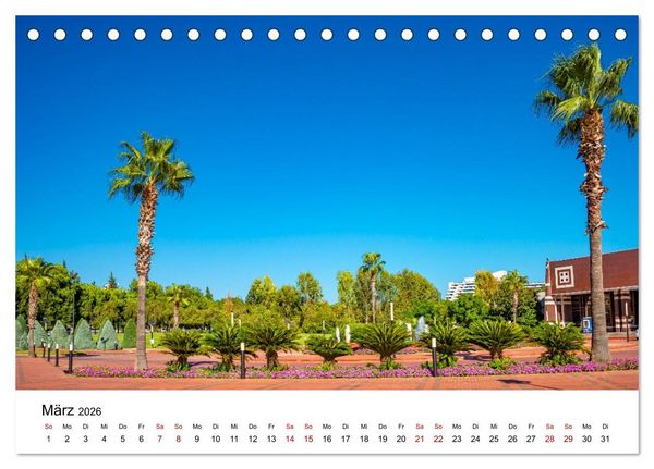 Produktbild: T&uuml;rkei, Antalya: Urlaubsparadies am Mittelmeer (Tischkalender 2026 DIN A5 quer), CALVENDO Monatskalender