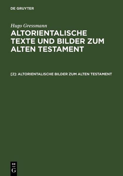 Produktbild: Altorientalische Bilder zum Alten Testament