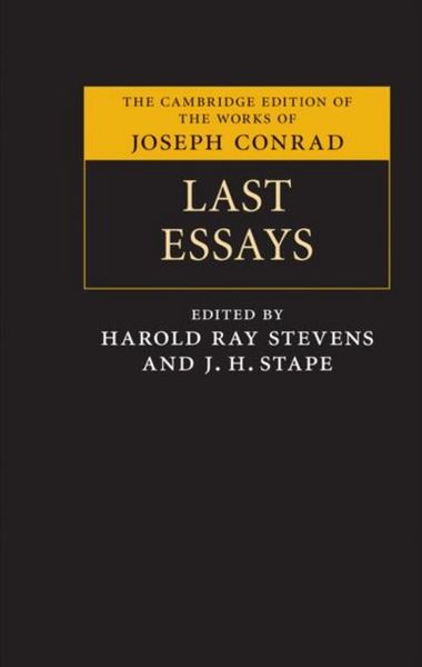 Produktbild: Last Essays