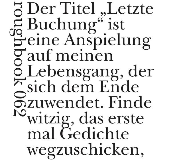 Produktbild: Die letzte Buchung