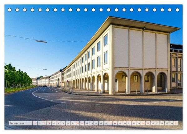 Produktbild: Karlsruhe Impressionen (Tischkalender 2026 DIN A5 quer), CALVENDO Monatskalender