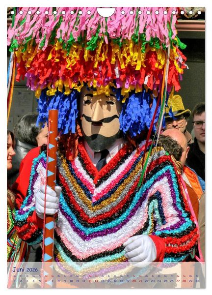 Produktbild: Karneval in Galicien (Wandkalender 2026 DIN A4 hoch), CALVENDO Monatskalender