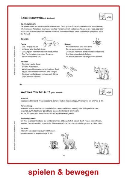 Produktbild: Kita aktiv Projektmappe Wald