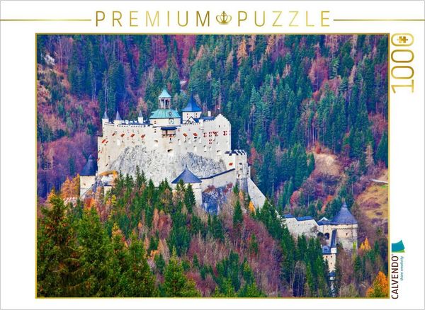 Produktbild: CALVENDO Puzzle Ein Motiv aus dem Kalender Die Festung Hohenwerfen | 1000 Teile Lege-Gr&ouml;&szlig;e 64x48cm Foto-Puzzle f&uuml;r gl&uuml;ckliche Stunden