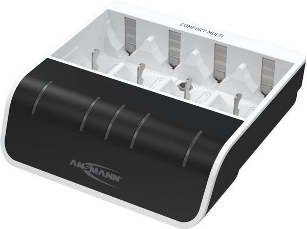 Produktbild: Ansmann Comfort Multi Rundzellen-Ladeger&auml;t NiMH Micro (AAA), Mignon (AA), Baby (C), Mono (D), 9 V Block
