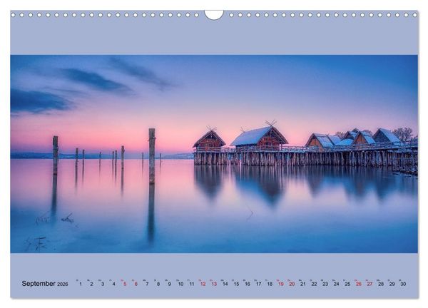 Produktbild: Bodensee Weitblicke (Wandkalender 2026 DIN A3 quer), CALVENDO Monatskalender