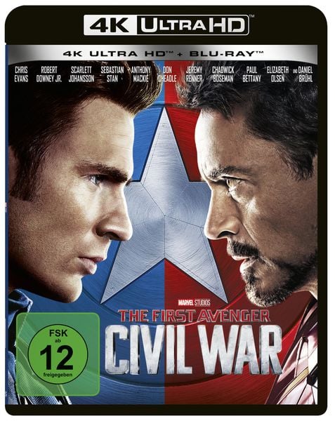 Produktbild: The First Avenger: Civil War (4K Ultra HD) (+ Blu-ray 2D)