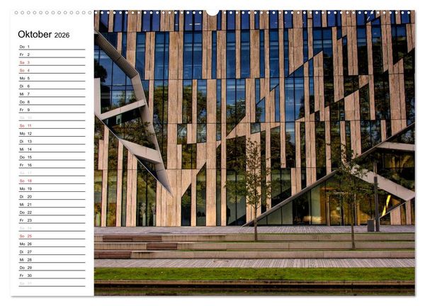 Produktbild: D&uuml;sseldorf - Impressionen (hochwertiger Premium Wandkalender 2026 DIN A2 quer), Kunstdruck in Hochglanz