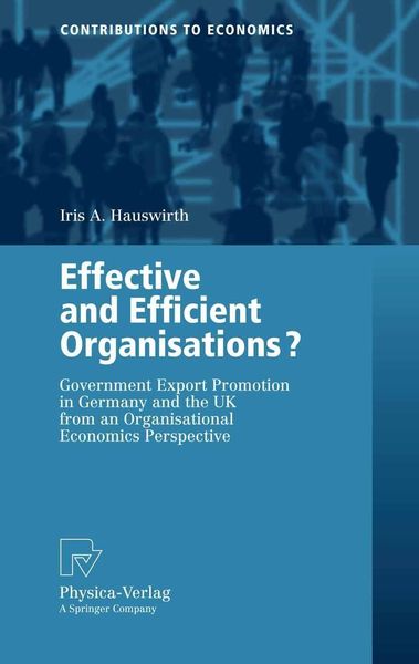 Produktbild: Effective and Efficient Organisations?