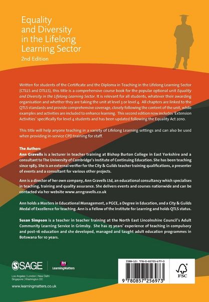 Produktbild: Equality and Diversity in the Lifelong Learning Sector