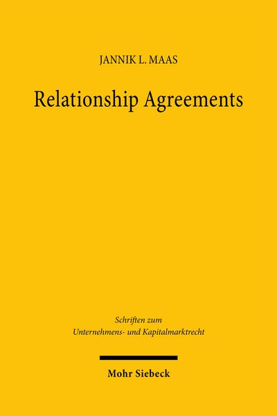 Produktbild: Relationship Agreements